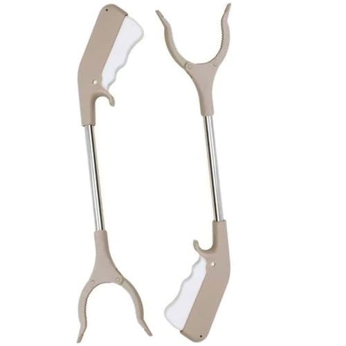 Müllzange Kinder 2 Stück，Klein，30cm/40cm/60cm MüLlgreifer, Kinder Greifzange, Senioren Kurz MüLlgreifer, Greifarm Garten Greifer, MüLlsammelklammern MüLlzange, HygienemüLlklammern ( Color : 40cm ) von ZZDZW