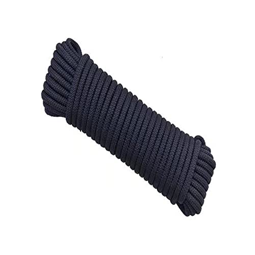 Nylonseil,Geflochtenes Seil 8mm/10mm/4mm/6mm Fallschirmschnur,Allzweckseil,Kletterseil 50m，Festmacherleine,Wäscheleinen,Paracord,Seil Für Zelte Seile Zum Klettern Seilleine von ZZDZW