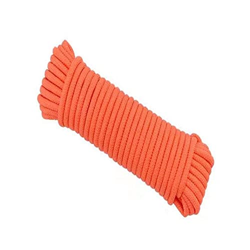 Nylonseil,Geflochtenes Seil 8mm/10mm/4mm/6mm Fallschirmschnur,Allzweckseil,Kletterseil 50m，Festmacherleine,Wäscheleinen,Paracord,Seil Für Zelte Seile Zum Klettern Seilleine von ZZDZW