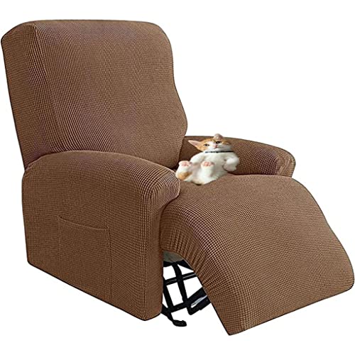 Relaxsessel Bezug Stretch Ruhesessel Bezug Wasserdicht Elastischer Antirutsch Husse Relaxsessel Stretchhusse Weich Stoff Fernsehsessel Bezug Sesselbezug Relaxsessel Cover ( Color : #36 , Size : 1 Sitz von ZZDZW