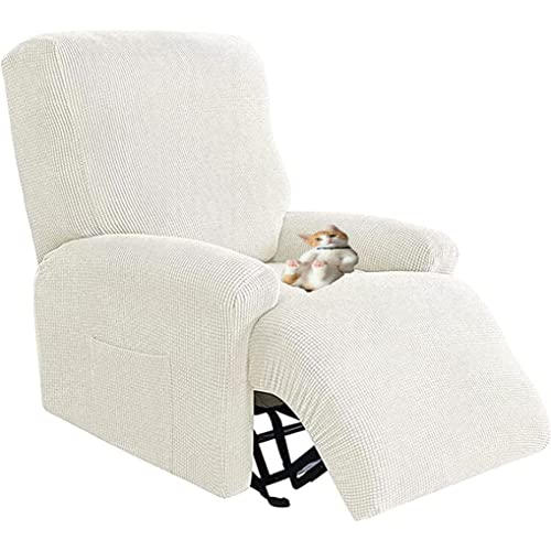ZZDZW Relaxsessel Bezug Stretch Wasserdicht Elastischer Antirutsch Husse Weich Stoff Fernsehsessel Bezug Sesselbezug Recliner Chair Cover (Color: #38, Size: 1 Sitz) von ZZDZW