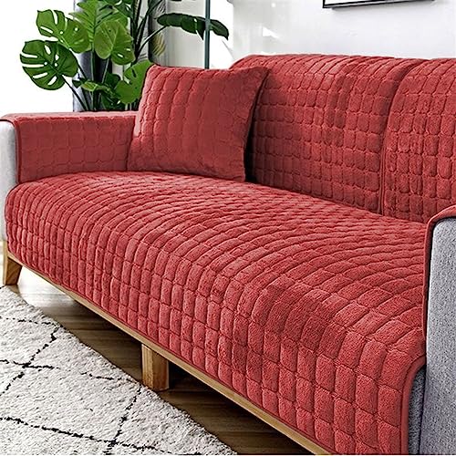 Samt Sofabezüge 1 2 3 4 Sitzer Sofabezug Couchbezug L Form Ecksofa Sofa/Couch überwurfdecke, Sofa Überzug Couch Überwürfe Sofahusse Sofaüberwürfe Rutschfest Sofa Abdeckung ( Color : #24 , Size : 70X15 von ZZDZW