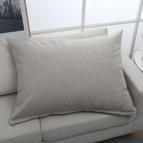 Sofa Kissenbezug 50x70,60x80 Kissenbezüge 60x70 Rechteckig Kissenhülle 40x60 Linen Dekorative Kopfkissenbezug 40x70 Für Couch Kissen Mit Reißverschluss Zierkissenbezug ( Color : Dark Khaki , Size : 60 Sofa Kissenbezug 50x70,60x80 Kissenbezüge 60x70 Rechteckig Kissenhülle 40x60 Linen Dekorative Kopfkissenbezug 40x70 Für Couch Kissen Mit Reißverschluss Zierkissenbezug ( Color : Dark Khaki , Size : 60 von ZZDZW