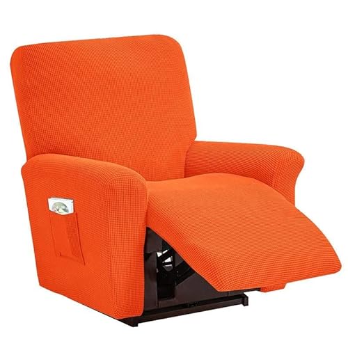 Stretchhusse Für Relaxsessel Komplett Sesselbezug Sesselschoner, Stretch Relaxsessel Bezüge 4 Stück 1 Seat Elastisch Sessel-Überwürfe Für Fernsehsessel Liege Sessel ,Recliner Chair Covers ( Color : #2 von ZZDZW