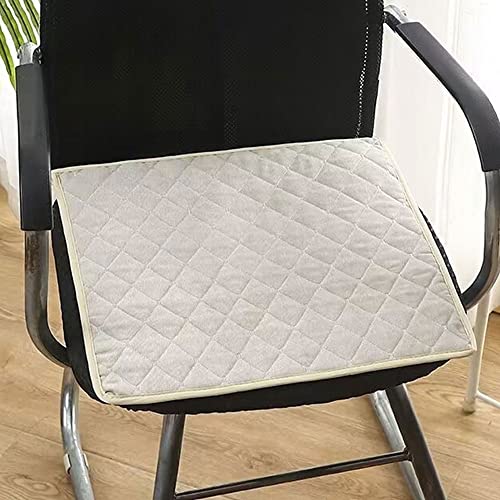 Stuhlkissen Outdoor,Sitzkissen Bürostuhl,Samt Sitzkissen,Bank, mit Bändern,40x40/45x45/50x50 CM Stuhlauflage Filzkissen Stuhl Polster Kissen eckig,Stuhlhussen Waschbares ( Color : #27 , Size : 45x45cm von ZZDZW