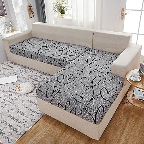 ZZDZW 3 Sitzer L-Förmige Sofabezüge L-Form Sofabezug Ecksofa L Form Sofahusse Couch Bezug 3er Couchbezug Eckcouch Sofakissenbezug Abnehmbare Waschbar Universal Sofa Abdeckung von ZZDZW
