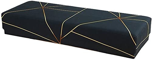 ZZDZW Bezug für Sitzbank Esszimmerbank Husse Hocker Bank Schonbezug Stuhlhusse für Bank, Bankkissen Bezüge Dining Sitzbezug Bench Cover für Esszimmer, Waschbarer Bench Slipcover Sitzbezug von ZZDZW