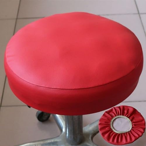ZZDZW Hockerbezug Hocker Bezug rund Kunstleder Bar Bezug Sitz Kissen Universal,für Sitzhocker Höhenverstellbar Rollhocker Drehhocker Mit Rollen Arbeitshocker Stuhl Drehstuhl Bürohocker ZZDZW Hockerbezug Hocker Bezug rund Kunstleder Bar Bezug Sitz Kissen Universal,für Sitzhocker Höhenverstellbar Rollhocker Drehhocker Mit Rollen Arbeitshocker Stuhl Drehstuhl Bürohocker von ZZDZW