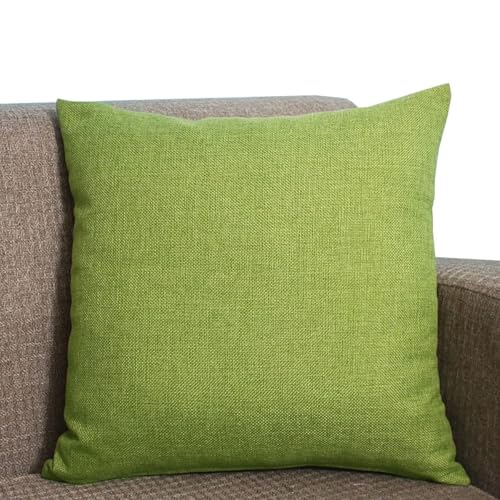 ZZDZW Kissenbezug 80x80,70x70, 2er Set,Sofa Kissenbezüge 65x65,Leinen Zierkissenbezug Dekokissen Sofakissen Bezug Groß Kissenhülle Dekorative Zierkissenbezüge Kissen Bezug(Grün,45cmx60cm Set of 2) ZZDZW Kissenbezug 80x80,70x70, 2er Set,Sofa Kissenbezüge 65x65,Leinen Zierkissenbezug Dekokissen Sofakissen Bezug Groß Kissenhülle Dekorative Zierkissenbezüge Kissen Bezug(Grün,45cmx60cm Set of 2) von ZZDZW