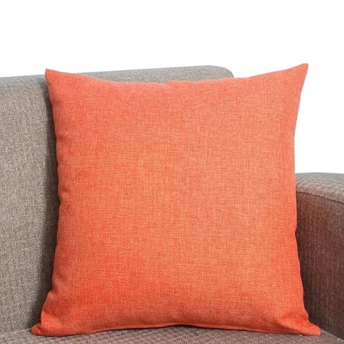 ZZDZW Kissenbezug 80x80,70x70, 2er Set,Sofa Kissenbezüge 65x65,Leinen Zierkissenbezug Dekokissen Sofakissen Bezug Groß Kissenhülle Dekorative Zierkissenbezüge Kissen Bezug(Orange,30cmx50cm Set of 2) ZZDZW Kissenbezug 80x80,70x70, 2er Set,Sofa Kissenbezüge 65x65,Leinen Zierkissenbezug Dekokissen Sofakissen Bezug Groß Kissenhülle Dekorative Zierkissenbezüge Kissen Bezug(Orange,30cmx50cm Set of 2) von ZZDZW