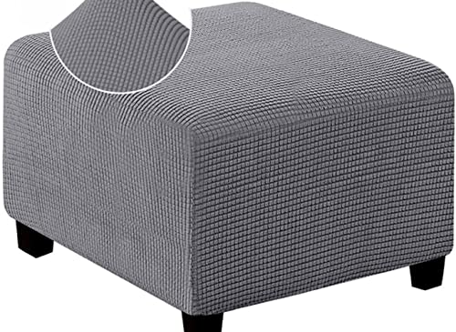 ZZDZW Quadratischer Hockerbezug Stretch-Ottomanenbezug Plüsch 10% Dicker großer Stretch-Hockerbezug Jacquard-Schonbezüge mit elastischer Unterseite maschinenwaschbar ZZDZW Quadratischer Hockerbezug Stretch-Ottomanenbezug Plüsch 10% Dicker großer Stretch-Hockerbezug Jacquard-Schonbezüge mit elastischer Unterseite maschinenwaschbar von ZZDZW