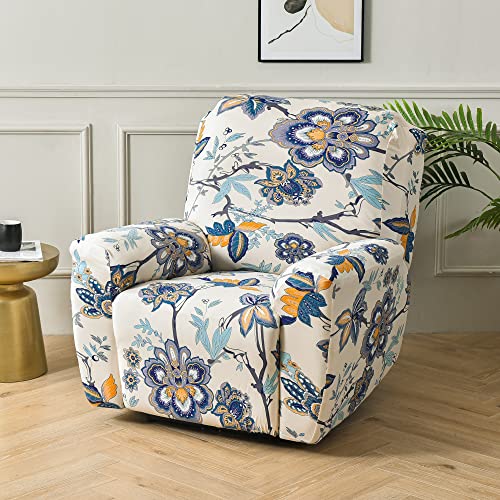 ZZDZW Recliner Bezüge Liegebezüge Stretch Sesselschoner Relaxsessel Sesselbezüge 4 Stück Liegeschutz Sessel Stuhlbezüge Husse Für Relaxsessel,Recliner Chair Covers (Color : #15, Size : 1 seatr) von ZZDZW