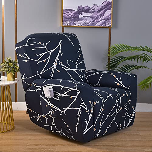 ZZDZW Recliner Bezüge Liegebezüge Stretch Sesselschoner Relaxsessel Sesselbezüge 4 Stück Liegeschutz Sessel Stuhlbezüge Husse Für Relaxsessel,Recliner Chair Covers (Color : #3, Size : 1 seatr) von ZZDZW