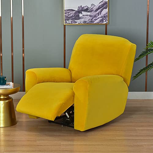 ZZDZW Recliner Bezüge Liegebezüge Stretch Sesselschoner Relaxsessel Sesselbezüge 4 Stück Liegeschutz Sessel Stuhlbezüge Husse Für Relaxsessel,Recliner Chair Covers (Color : #38, Size : 1 seatr) von ZZDZW