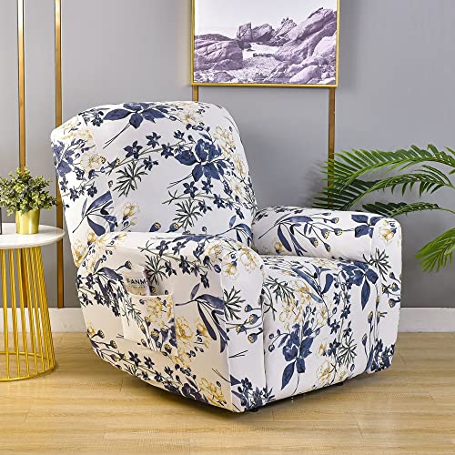 ZZDZW Recliner Bezüge Liegebezüge Stretch Sesselschoner Relaxsessel Sesselbezüge 4 Stück Liegeschutz Sessel Stuhlbezüge Husse Für Relaxsessel,Recliner Chair Covers (Color : #5, Size : 1 seatr) von ZZDZW