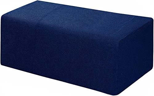 ZZDZW Rectangle Stretch Ottoman Cover Ottomane Schonbezug Hockerbezug Hocker Hussen Für Rechteck Fußhocker Bezug Abdeckung Überzug Hocker Waschbar Hockerabdeckung (Color : Navy Blue, Size : S small) ZZDZW Rectangle Stretch Ottoman Cover Ottomane Schonbezug Hockerbezug Hocker Hussen Für Rechteck Fußhocker Bezug Abdeckung Überzug Hocker Waschbar Hockerabdeckung (Color : Navy Blue, Size : S small) von ZZDZW