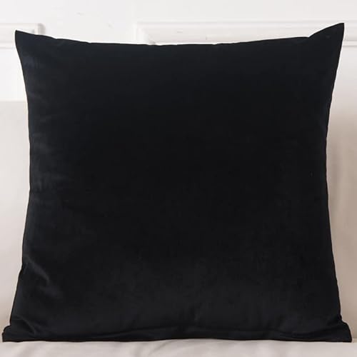 ZZDZW Samt Kissenbezug 40x40，50x50，45x45 ，60x60 Sofakissen Weihnachten Kissenhülle Couchkissen Dekorative Dekokissen Wurfkissenbezug für Wohnzimmer Schlafzimmer (Color : #15, Size : 60x60cm) von ZZDZW