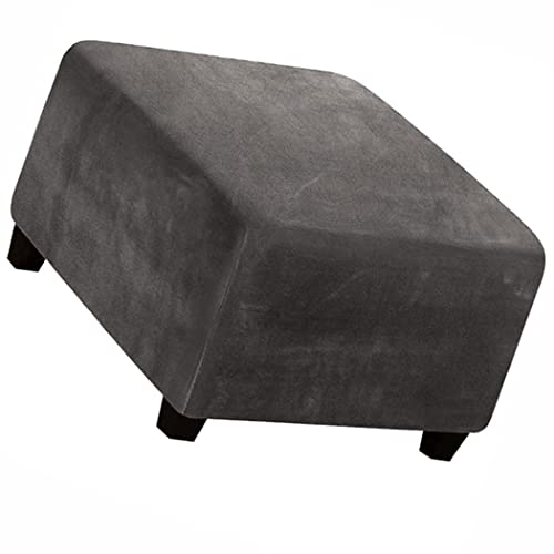 ZZDZW Samt Ottomane Schonbezug Hockerbezug, Hocker Hussen für Quadratische Fußhocker, Stretch Bezug Ottomane Abdeckung Überzug Hocker Protector Waschbar Hockerabdeckung ZZDZW Samt Ottomane Schonbezug Hockerbezug, Hocker Hussen für Quadratische Fußhocker, Stretch Bezug Ottomane Abdeckung Überzug Hocker Protector Waschbar Hockerabdeckung von ZZDZW