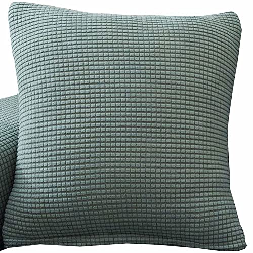 ZZDZW Sofa Kissenbezüge，Stretch Couch Kissenbezug 45x45/40x40 Quadrat，50x70/40x60 Dekokissen Bezug 30x50 Rechteck Pillow Cases， Abdeckung ，Abnehmbare Waschbar Moderne Pillowcase (Color : T, Size von ZZDZW