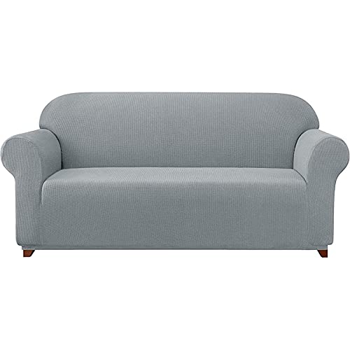ZZDZW Sofabezug 1 2 3 4 Sitzer Elastischer Stretch Spandex Sofa Überwürfe Sofahusse Antirutsch Waschbar Sofaschoner Couchbezug für Sofa mit Armlehne Sofabezüge (Color : #94, Size : 1 Seate) von ZZDZW
