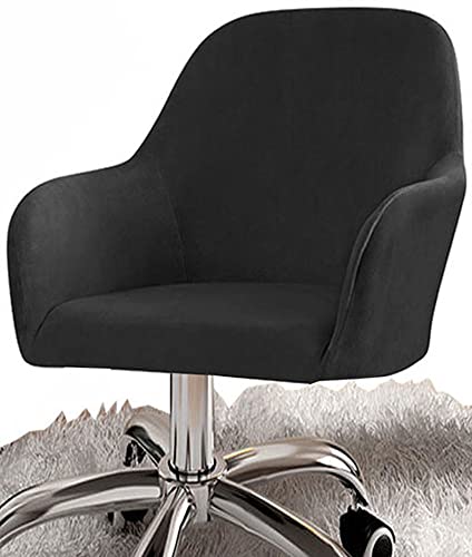 ZZDZW Stretch Stuhlbezug Samt 6er Set 4er Set,Stuhlüberzug mit Armlehne Schwarz Weiß Grau,Elastische Flanell Stuhlabdeckungen Stuhlhussen Bezug Stuhl überwurf Schonbezug Bürostuhl ZZDZW Stretch Stuhlbezug Samt 6er Set 4er Set,Stuhlüberzug mit Armlehne Schwarz Weiß Grau,Elastische Flanell Stuhlabdeckungen Stuhlhussen Bezug Stuhl überwurf Schonbezug Bürostuhl von ZZDZW