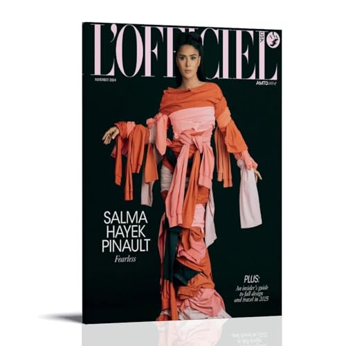 ZZFIAY Salma Hayek Wasserdichtes Leinwand-Poster, Anti-Fingerabdruck, verschleißfest, dekoratives Gemälde, langlebig und langlebig, geeignet für Eingang, Korridor, Rahmenstil, 40 x 60 cm ZZFIAY Salma Hayek Wasserdichtes Leinwand-Poster, Anti-Fingerabdruck, verschleißfest, dekoratives Gemälde, langlebig und langlebig, geeignet für Eingang, Korridor, Rahmenstil, 40 x 60 cm von ZZFIAY