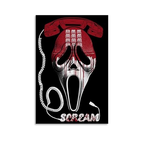 ZZFIAY Scream Wasserdichtes Leinwand-Poster, Anti-Fingerabdruck, verschleißfest, dekoratives Gemälde, langlebig und langlebig, geeignet für Eingang, Korridor, Unframe-Stil, 60 x 90 cm ZZFIAY Scream Wasserdichtes Leinwand-Poster, Anti-Fingerabdruck, verschleißfest, dekoratives Gemälde, langlebig und langlebig, geeignet für Eingang, Korridor, Unframe-Stil, 60 x 90 cm von ZZFIAY