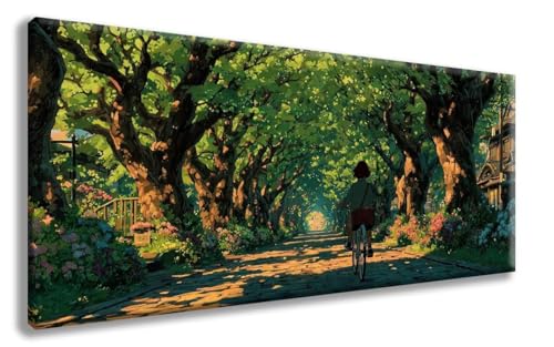 Baum Diamond Painting, Landschaft Diamond Painting Erwachsene Groß XXL 70x140 cm, 5D Runder Vollbohrer Diamant Crystal Art Bastelnset, Mosaik Bastel Erwachsene für Deko Schlafzimmer -zzg250874969 von ZZGBDWOU