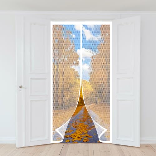 Magnet Fliegengitter Balkontür 61 x 204 cm Magnet Insektenschutz Balkontür Kinderleichte Klebemontage für Wohnzimmer Terrassentür, Weiß Magnet Fliegengitter Balkontür 61 x 204 cm Magnet Insektenschutz Balkontür Kinderleichte Klebemontage für Wohnzimmer Terrassentür, Weiß von ZZGZZG