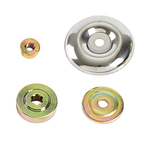 ZZHBOO 4 Stück Ersatzteile für Motorsense Getriebe Ersatz-Metallgetriebe-Mutter-Befestigungsset Gartenmaschine Rasenmäher Klingenadapter Kit für Rasenmäher Trimmer Freischneider ZZHBOO 4 Stück Ersatzteile für Motorsense Getriebe Ersatz-Metallgetriebe-Mutter-Befestigungsset Gartenmaschine Rasenmäher Klingenadapter Kit für Rasenmäher Trimmer Freischneider von ZZHBOO