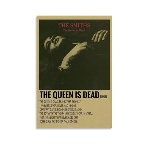 ZZHCMP The SmithsMural Leinwandposter Wohnzimmer-Dekoration, Schlafzimmer und Büro, Antifouling, wasserdicht, feuchtigkeitsbeständig, Jugendgeschenk, ungerahmt, 20 x 30 cm von ZZHCMP