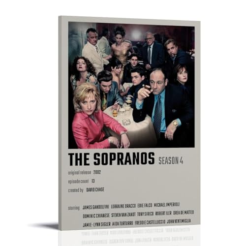 ZZHCMP The SopranosMural Leinwandposter Wohnzimmer-Dekoration, Schlafzimmer und Büro, Antifouling, wasserdicht, feuchtigkeitsbeständig, Jugendgeschenk, Rahmenstil, 40 x 60 cm ZZHCMP The SopranosMural Leinwandposter Wohnzimmer-Dekoration, Schlafzimmer und Büro, Antifouling, wasserdicht, feuchtigkeitsbeständig, Jugendgeschenk, Rahmenstil, 40 x 60 cm von ZZHCMP