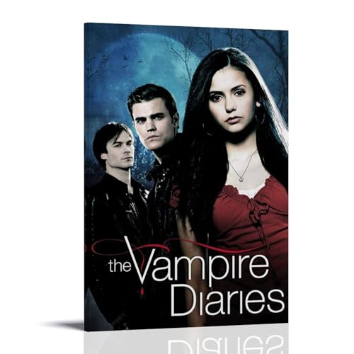 ZZHCMP The Vampire Diaries Wandposter auf Leinwand, Wohnzimmer, Dekoration, Schlafzimmer und Büro, Antifouling, wasserdicht, feuchtigkeitsbeständig, Jugendgeschenk, Rahmenstil, 60 x 90 cm ZZHCMP The Vampire Diaries Wandposter auf Leinwand, Wohnzimmer, Dekoration, Schlafzimmer und Büro, Antifouling, wasserdicht, feuchtigkeitsbeständig, Jugendgeschenk, Rahmenstil, 60 x 90 cm von ZZHCMP