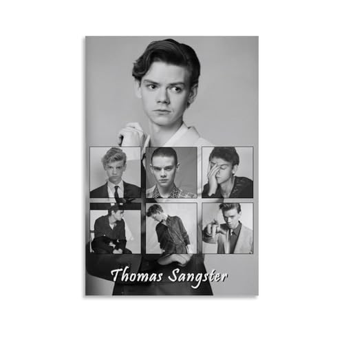 ZZHCMP Thomas Brodie-SangsterMural Leinwandposter Wohnzimmer-Dekoration, Schlafzimmer und Büro, Antifouling, wasserdicht, feuchtigkeitsbeständig, Jugendgeschenk, ungerahmt, 30 x 45 cm von ZZHCMP