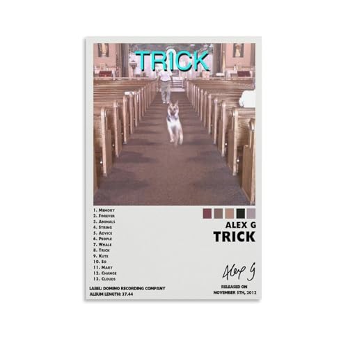 ZZHCMP Trick by Alex GMural Leinwandposter Wohnzimmer-Dekoration, Schlafzimmer und Büro, Antifouling, wasserdicht, feuchtigkeitsbeständig, Jugendgeschenk, ungerahmt, 20 x 30 cm von ZZHCMP