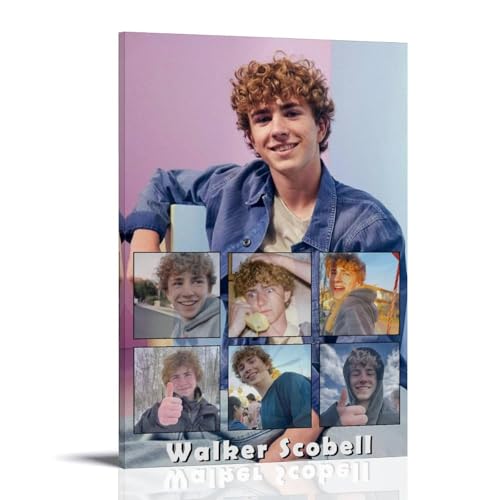 ZZHCMP Walker ScobellMural Leinwandposter Wohnzimmer-Dekoration, Schlafzimmer und Büro, Antifouling, wasserdicht, feuchtigkeitsbeständig, Jugendgeschenk, Rahmenstil, 60 x 90 cm von ZZHCMP