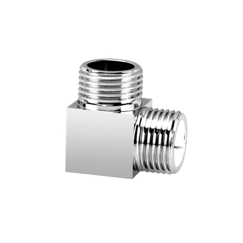 4" Messing Wassersplitter Ventil, Galvanischer Wasserhahnumsteller Mit Gewindeanschlüssen, Kompatibel Mit Eckventilen Und Wasserhahneinlassrohren, Einfache Installation(Three-way valve-1) von ZZHYTANG