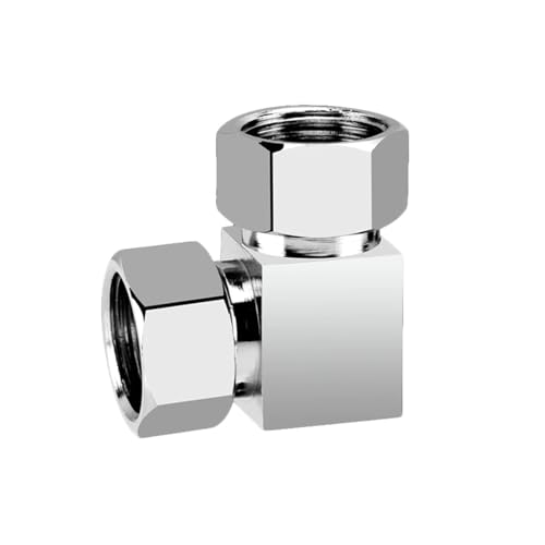 4" Messing Wassersplitter Ventil, Galvanischer Wasserhahnumsteller Mit Gewindeanschlüssen, Kompatibel Mit Eckventilen Und Wasserhahneinlassrohren, Einfache Installation(Three-way valve-3) von ZZHYTANG