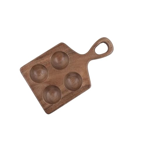 ZZHYTANG Eierablage, Massivholz Dauerhaft Tragbar Nordischer Stil, Ideal for Die Aufbewahrung Und Präsentation In Der Küche, Perfekt for Den Heim- Und Picknickgebrauch(B) von ZZHYTANG
