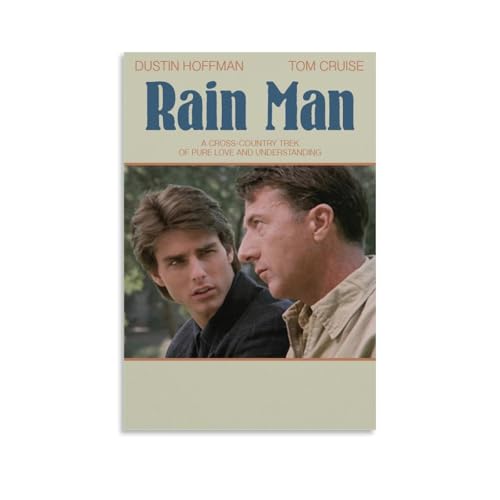 ZZJXYSCP Leinwandposter "Rain Man", moderne Klassiker, Filme, TV-Serie, Wandkunst, dekoratives Gemälde, Schlafzimmer, 50 x 75 cm, ungerahmter Stil ZZJXYSCP Leinwandposter "Rain Man", moderne Klassiker, Filme, TV-Serie, Wandkunst, dekoratives Gemälde, Schlafzimmer, 50 x 75 cm, ungerahmter Stil von ZZJXYSCP