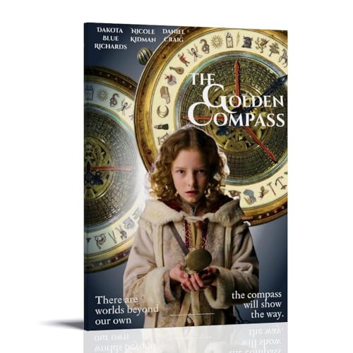 ZZJXYSCP Leinwandposter "The Golden Compass", moderne Klassiker, Filme, TV-Serie, Wandkunst, dekoratives Gemälde, Schlafzimmer, 30 x 45 cm, Rahmenstil ZZJXYSCP Leinwandposter "The Golden Compass", moderne Klassiker, Filme, TV-Serie, Wandkunst, dekoratives Gemälde, Schlafzimmer, 30 x 45 cm, Rahmenstil von ZZJXYSCP