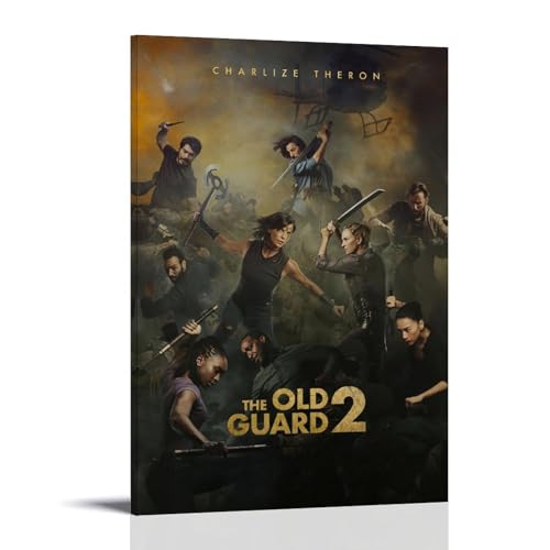 ZZJXYSCP Leinwandposter "The Old Guard", moderne Klassiker, TV-Serie, Wandkunst, dekoratives Gemälde, Schlafzimmer, 30 x 45 cm, Rahmenstil ZZJXYSCP Leinwandposter "The Old Guard", moderne Klassiker, TV-Serie, Wandkunst, dekoratives Gemälde, Schlafzimmer, 30 x 45 cm, Rahmenstil von ZZJXYSCP
