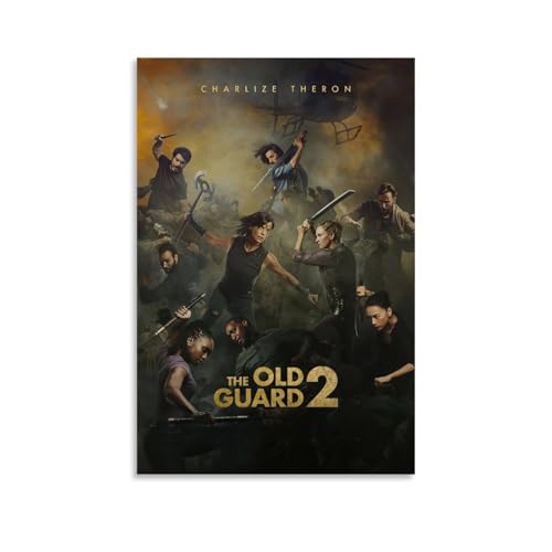 ZZJXYSCP Leinwandposter "The Old Guard", moderne Klassiker, TV-Serie, Wandkunst, dekoratives Gemälde, Schlafzimmer, 50 x 75 cm, ungerahmter Stil ZZJXYSCP Leinwandposter "The Old Guard", moderne Klassiker, TV-Serie, Wandkunst, dekoratives Gemälde, Schlafzimmer, 50 x 75 cm, ungerahmter Stil von ZZJXYSCP