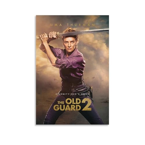 ZZJXYSCP Leinwandposter "The Old Guard", moderne Klassiker, TV-Serie, Wandkunst, dekoratives Gemälde, Schlafzimmer, 50 x 75 cm, ungerahmter Stil ZZJXYSCP Leinwandposter "The Old Guard", moderne Klassiker, TV-Serie, Wandkunst, dekoratives Gemälde, Schlafzimmer, 50 x 75 cm, ungerahmter Stil von ZZJXYSCP