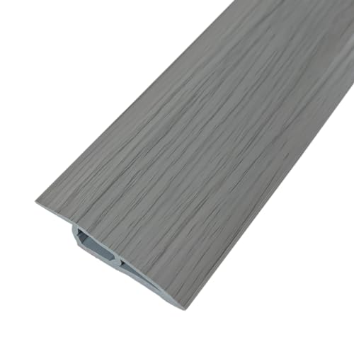 2M Übergangsprofil Selbstklebend für Parkett- und Laminatböden,Abdeckleiste,Vinyl Übergangsschiene Abschlussprofil,Schwellenübergang streifen,Bodenleiste, Niveau &höhenAusgleichsprofil,Teppichschienen von ZZLQIAN