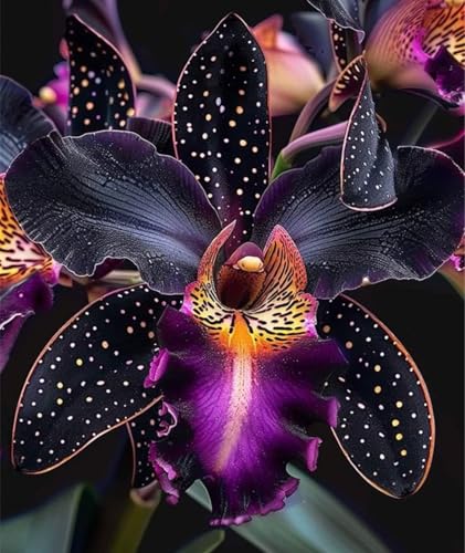 3 years, Gif, Mysteriöse magische Glühbirne,Blumenzwiebel Mixt,Mehrjährige Blumenzwiebel ist winterhart,Lebende Pflanzen -8 Cymbidium Rhizome-J von ZZNCHH