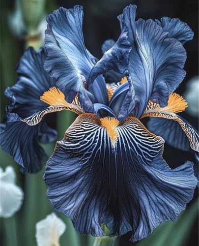 Lebende Pflanzen,Mehrjährige Blumenzwiebel ist winterhart, 2024 Winterhart pflanzen,Mysteriöse magische Glühbirne-15 Schwertlilie Zwiebeln-I von ZZNCHH