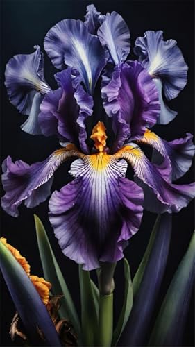 Mehrjährige Blumenzwiebel ist winterhart,Lebende Pflanzen,2024 Winterhart pflanzen,Mysteriöse magische Glühbirne-15 Schwertlilie Zwiebeln-I von ZZNCHH