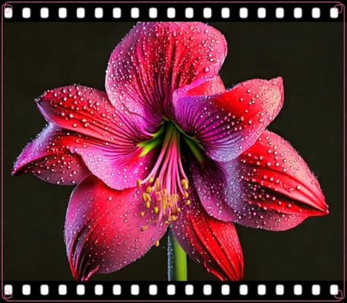 Mysteriöse magische Glühbirne,Lebende Pflanzen,2024 Winterhart pflanzen,Mehrjährige Blumenzwiebel ist winterhart,Beautiful-1Amaryllis blumenzwiebel-I von ZZNCHH