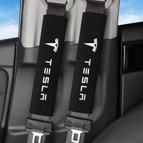 ZZRSXZSR 2 Pcs Gurtpolster Auto für Tesla Model x P100d AWD x 100d AWD,Gurtschutz Auto Innere ZubehöR,Black ZZRSXZSR 2 Pcs Gurtpolster Auto für Tesla Model x P100d AWD x 100d AWD,Gurtschutz Auto Innere ZubehöR,Black von ZZRSXZSR